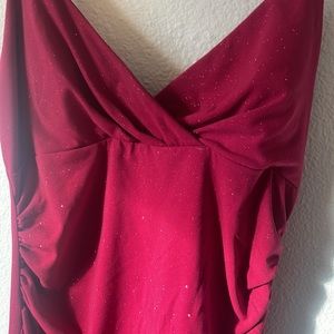 BEAUTIFUL sparkling hot pink dress